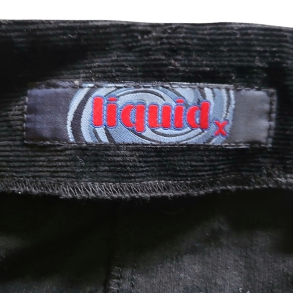 Vintage Black Belted Courderoy Mini Skirt - Picture 4 of 6